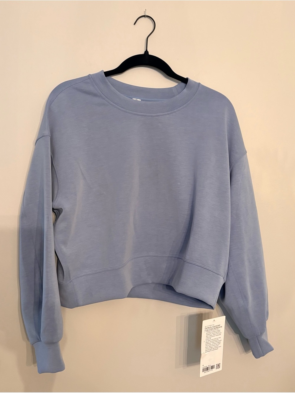 lululemon athletica Cropped Crew Sweatshirt in Dusty Lilac